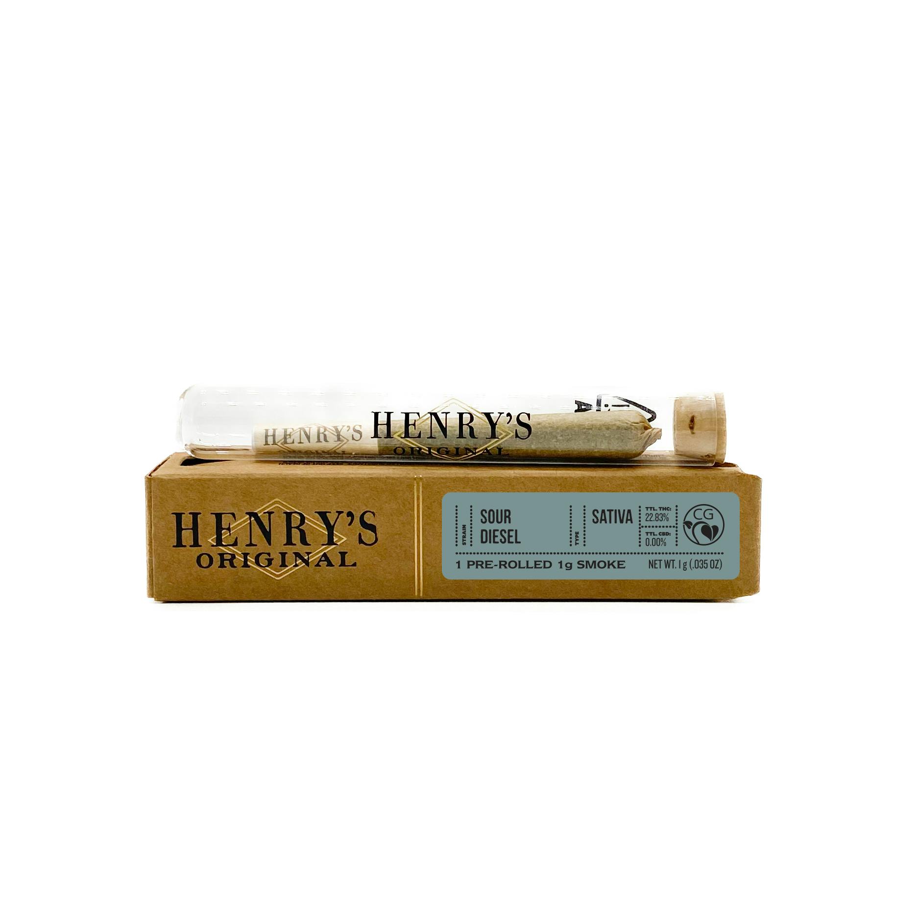 Sour Diesel Pre-Roll - 1 g