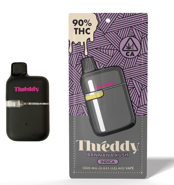 THREDDY - Banana Kush | 1g AIO | Torrey Holistics