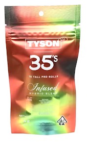 TYSON INFUSED 35'S (COMBO) - 4G (10-PACK)