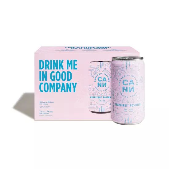 GRAPEFRUIT ROSEMARY TONIC - 6-PACK