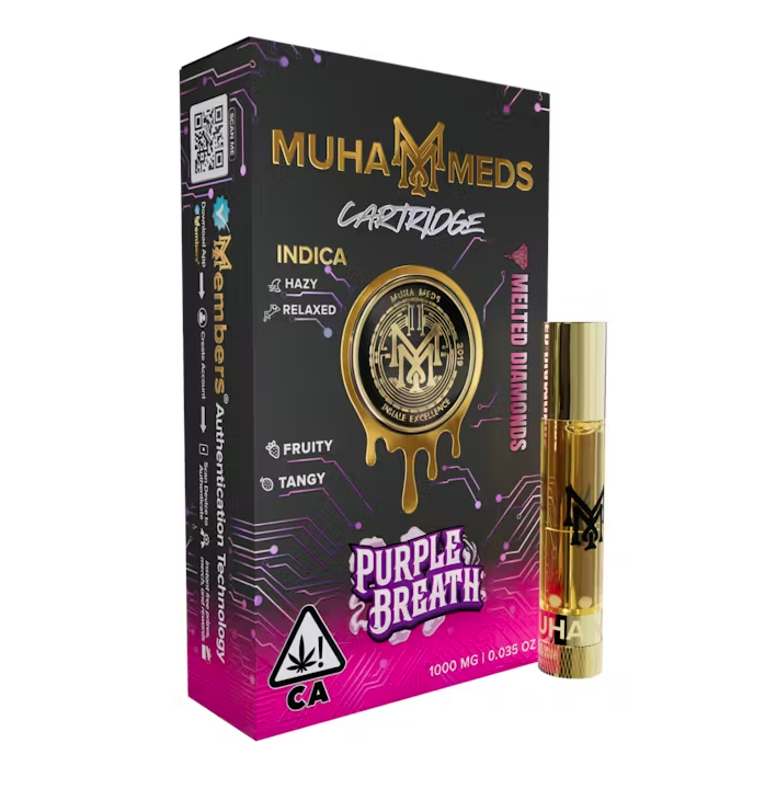 Muha Meds — PURPLE BREATH -MELTED DIAMONDS -