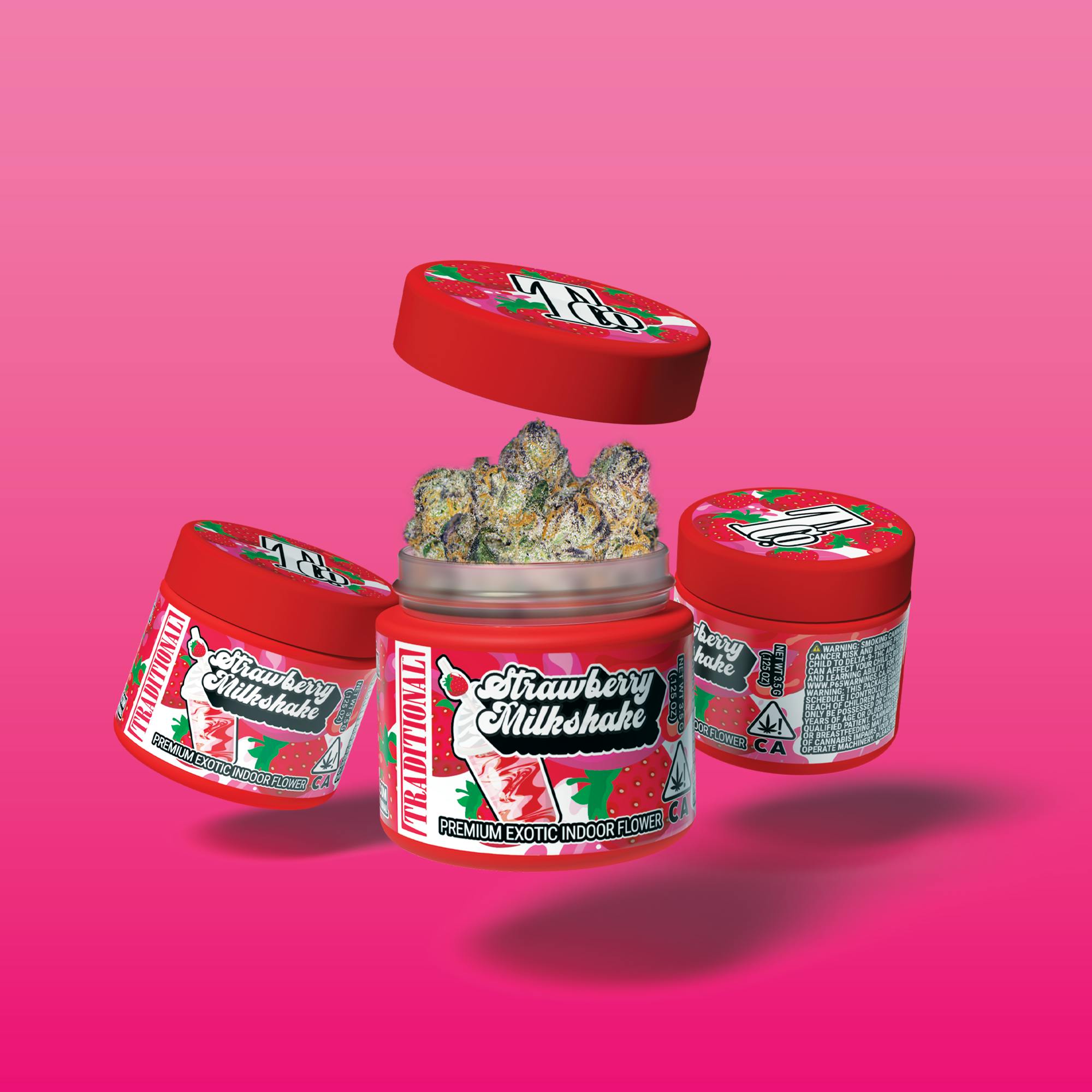 Strawberry Milkshake - 3.5g