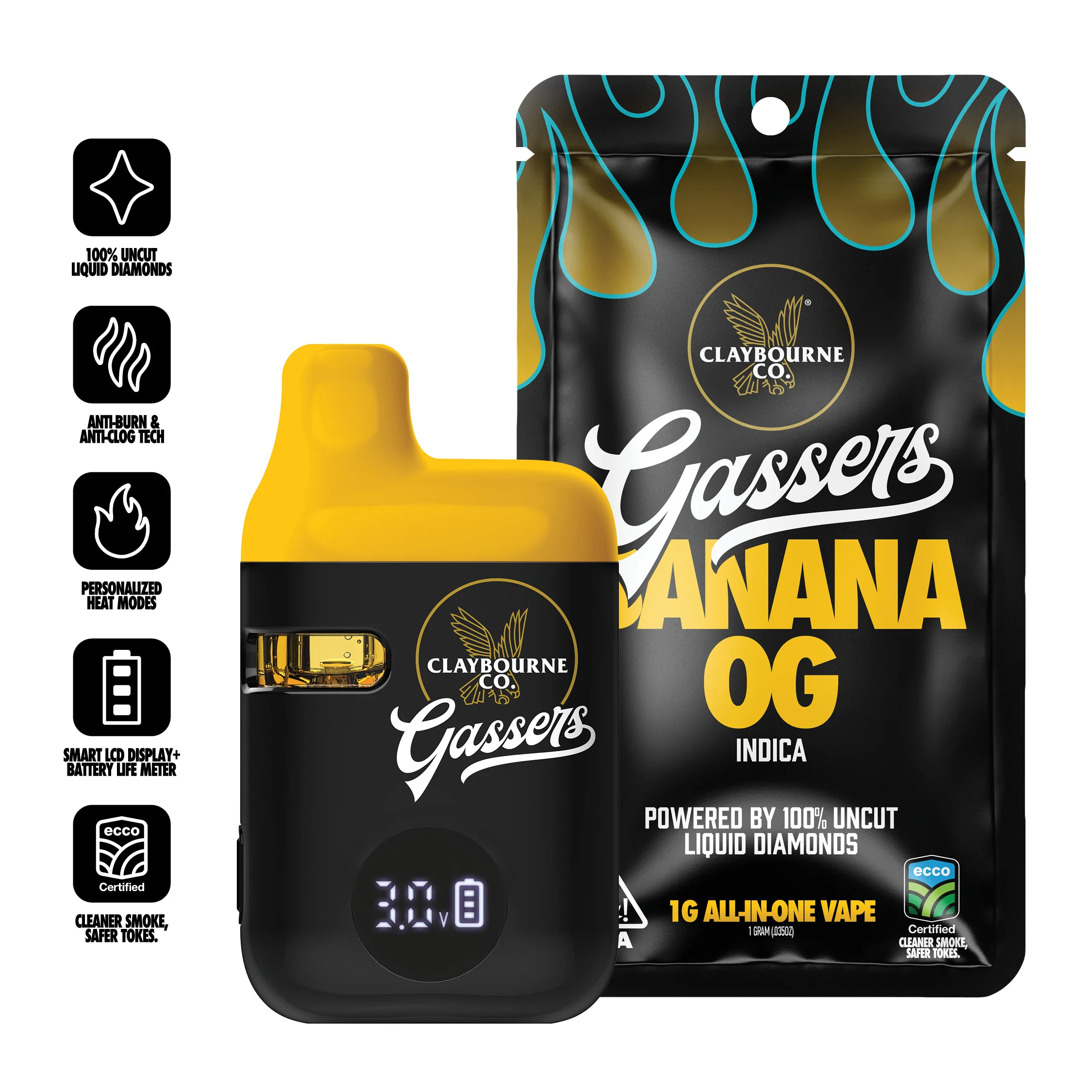Claybourne: Banana OG Gassers