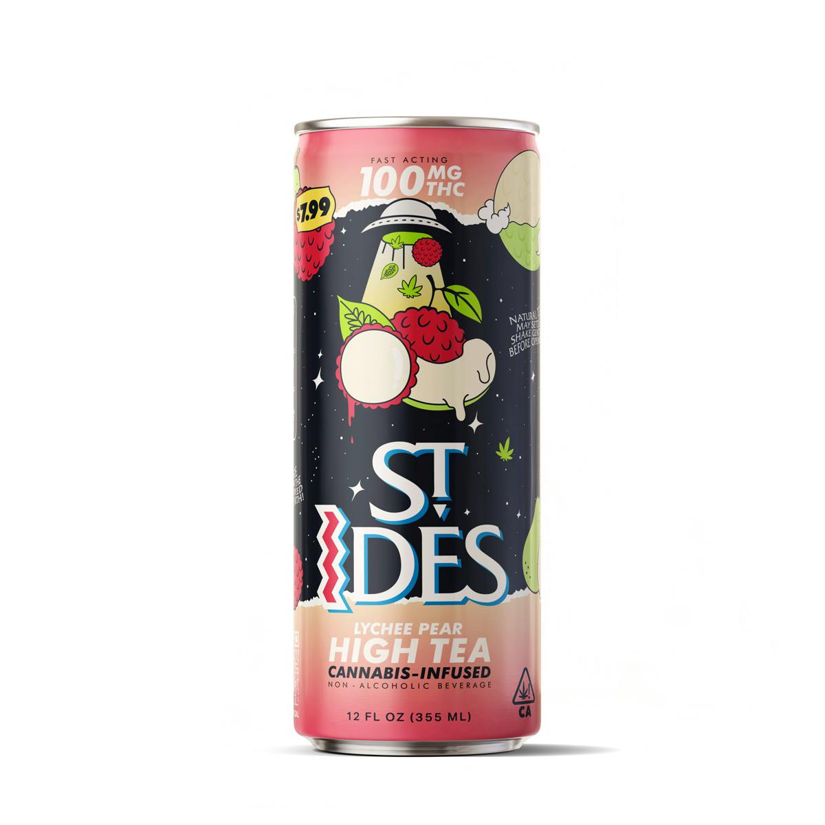 Lychee Pear High Tea - 100mg