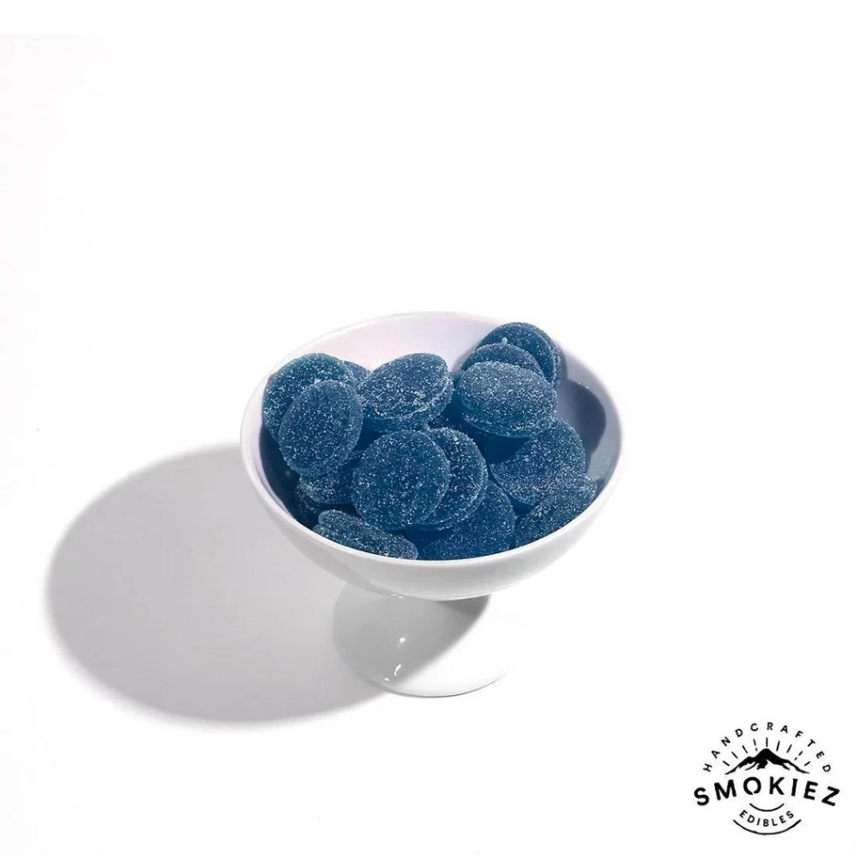 SOUR BLUE RASPBERRY CBD FRUIT CHEWS
