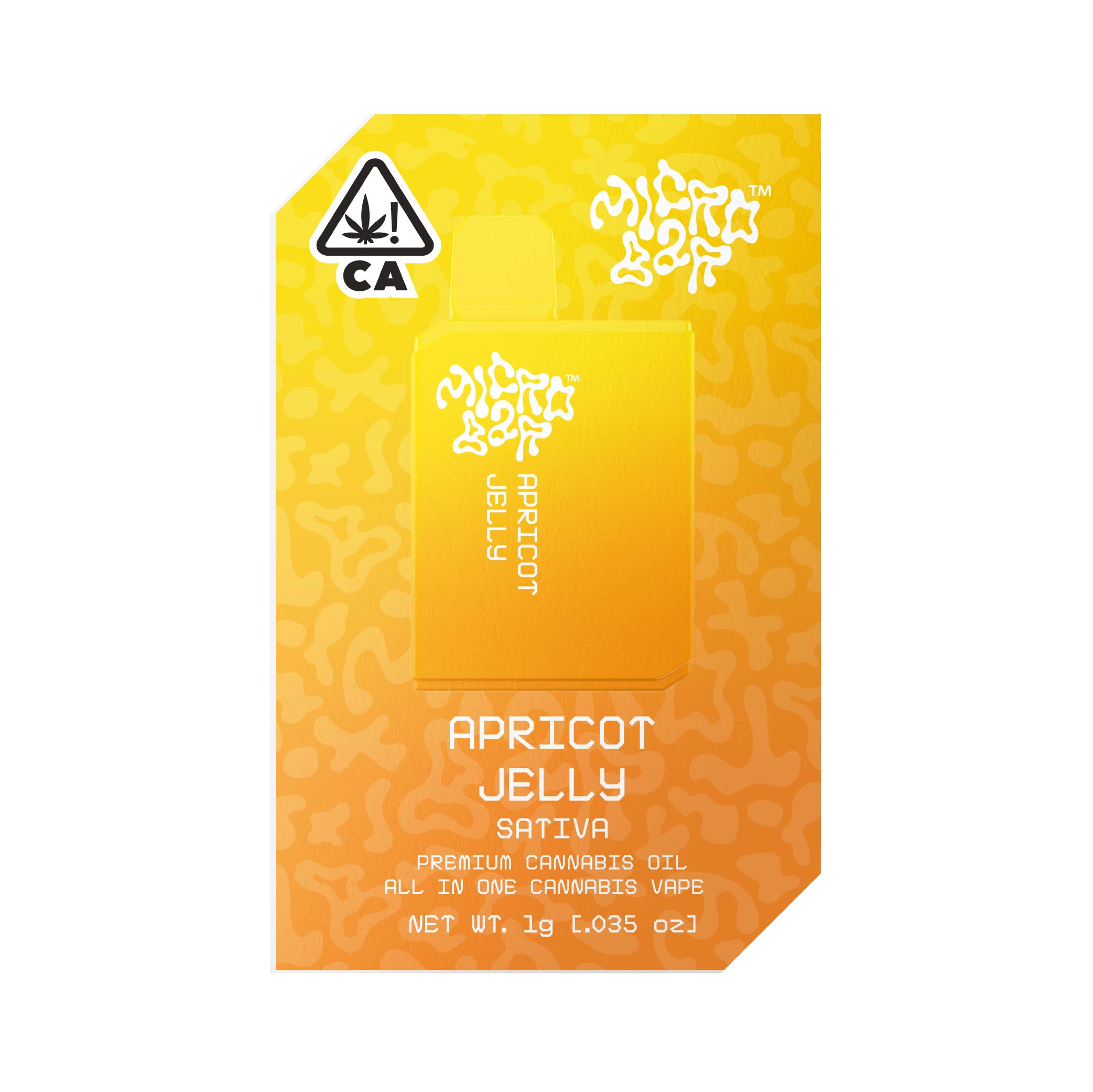 MicroBar — APRICOT JELLY - 1G - AIO