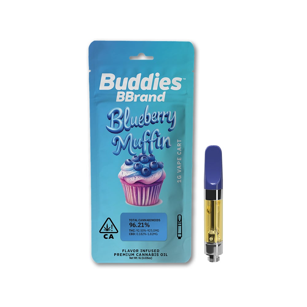 BUDDIE'S BRAND — BLUEBERRY MUFFIN -