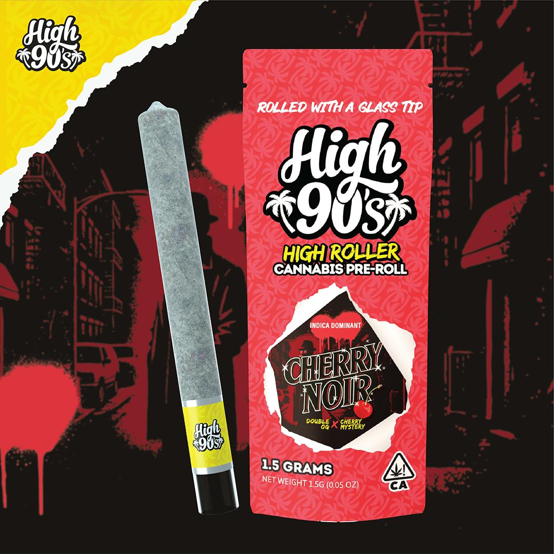 High 90's: Cherry Noir High Roller