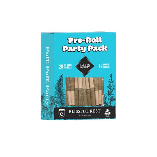 BLISSFUL REST MODIFIED GRAPES 28-PACK PRE-ROLLS