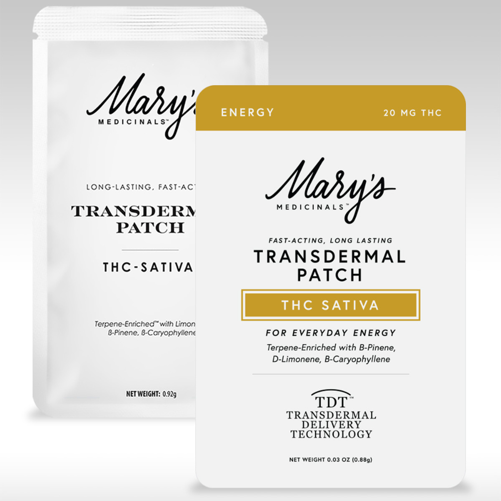 Sativa Energy Transdermal Patch - 20mg