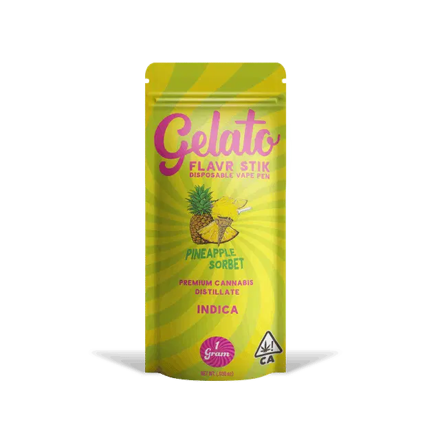 Gelato — Pineapple Sorbet