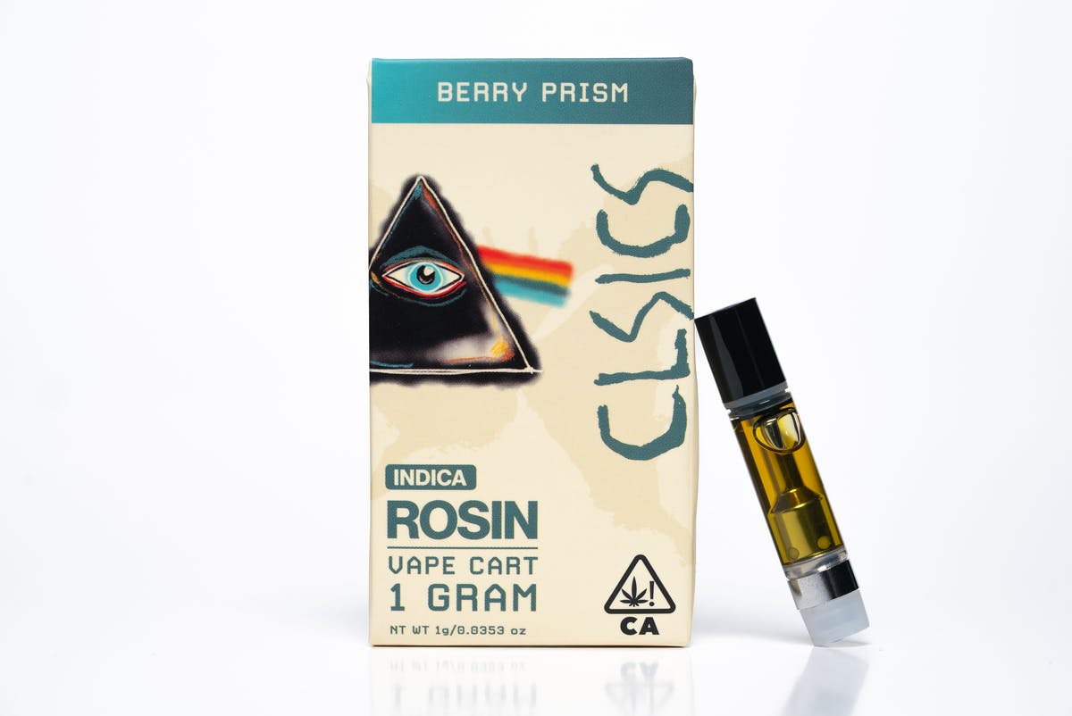 Berry Prizm Live Rosin Vape Cart - 1g