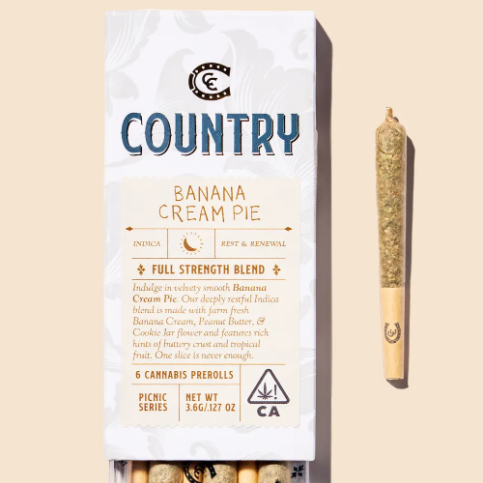 BANANA CREAM PIE 6-PACK PRE-ROLLS