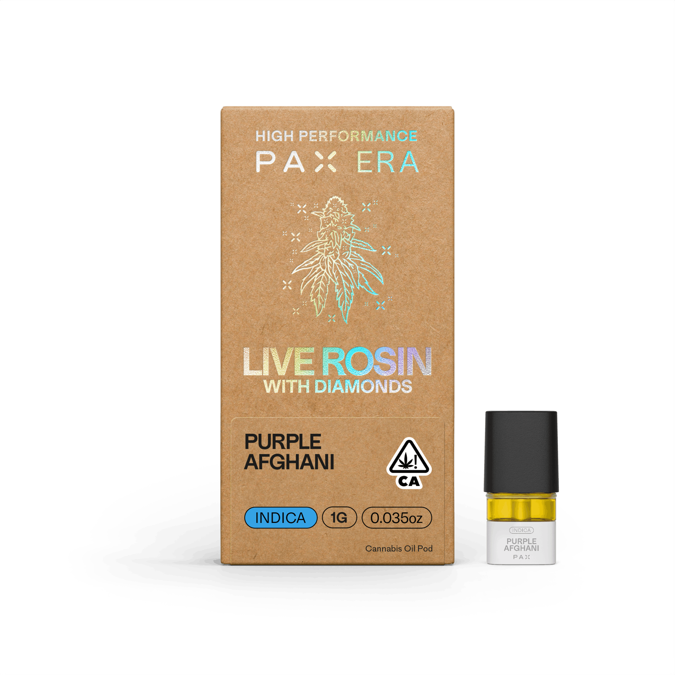 Purple Afghani Live Rosin w/ Diamonds PAX Pod - 1g