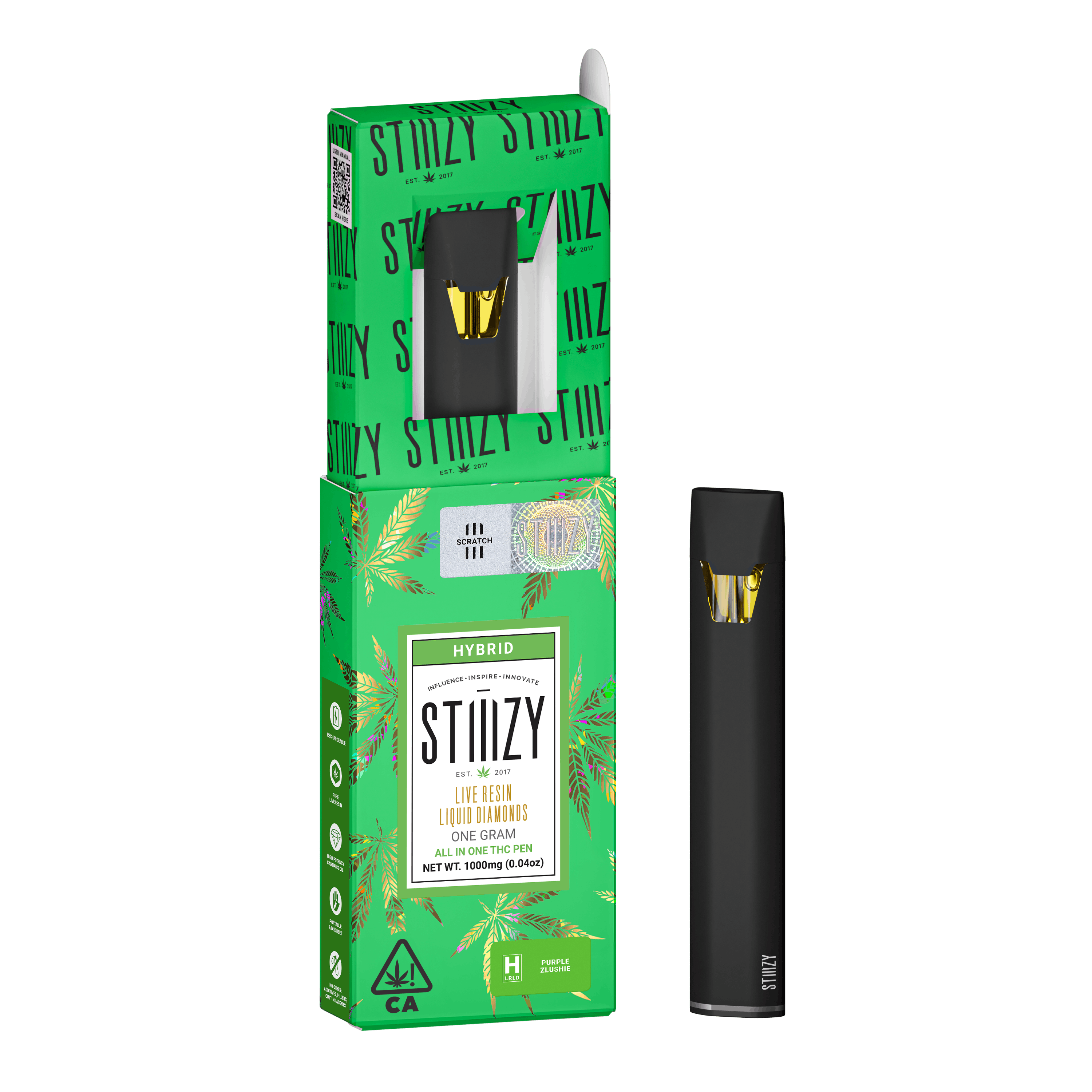PURPLE ZLUSHIE LIVE RESIN ALL-IN-ONE 1G