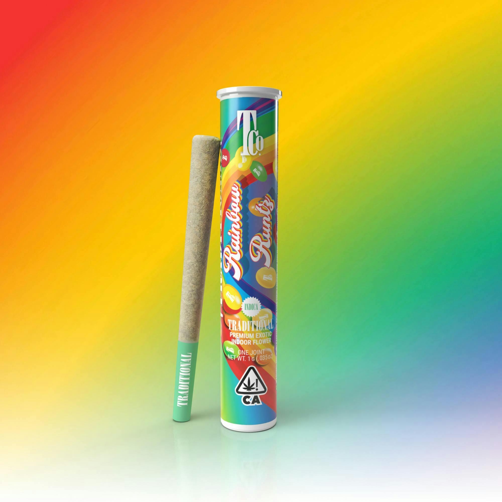 Rainbow Runtz - Pre-Roll - 1g