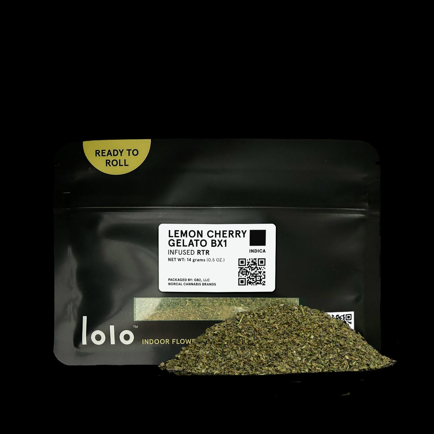 LOLO LEMON CHERRY GELATO X BX1 INFUSED PRE-GROUND - 14G