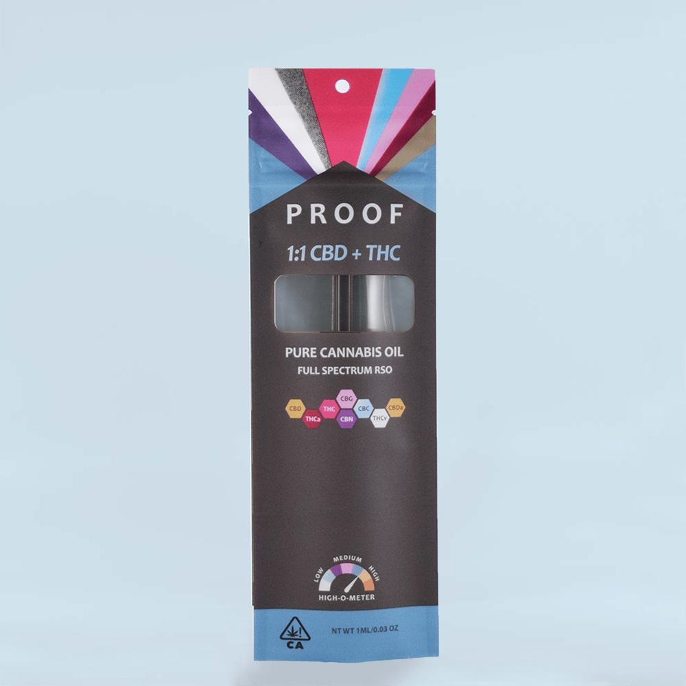 PROOF - 1:1 Syringe | Full Spectrum Oil | 1ML | Torrey Holistics