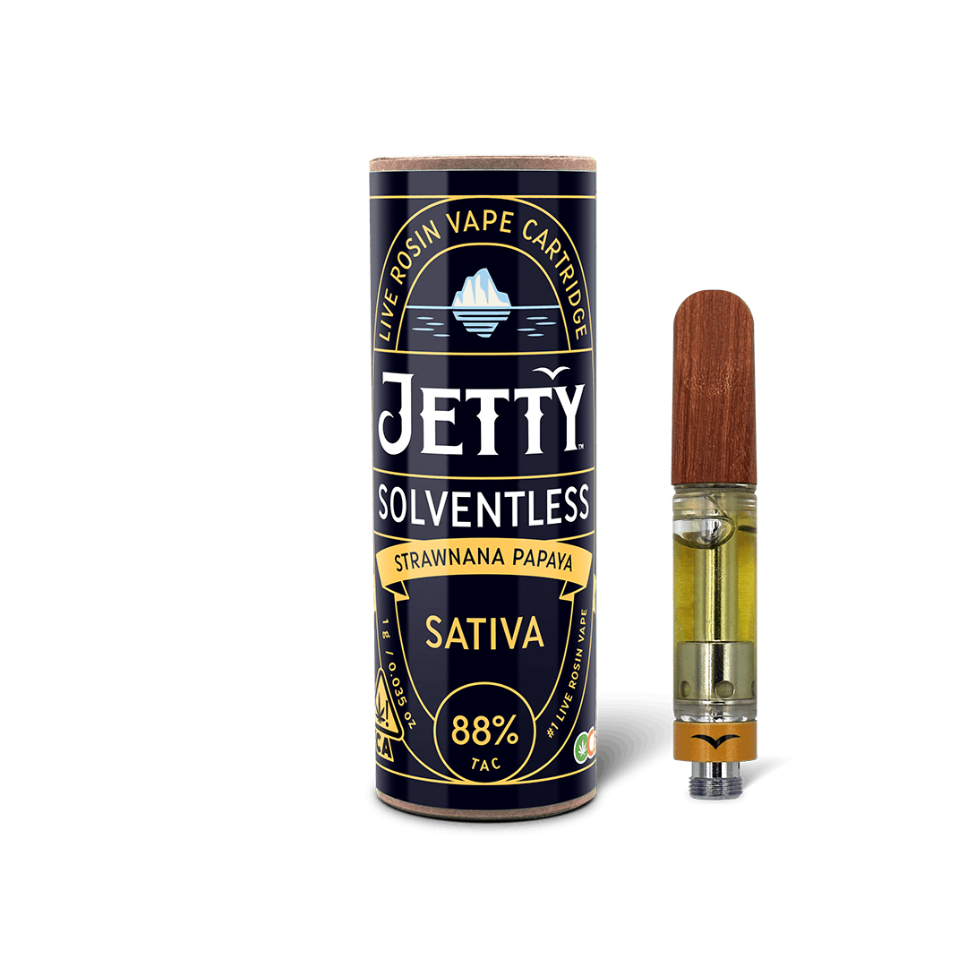 Strawnana Papaya Solventless Cartridge - 1g
