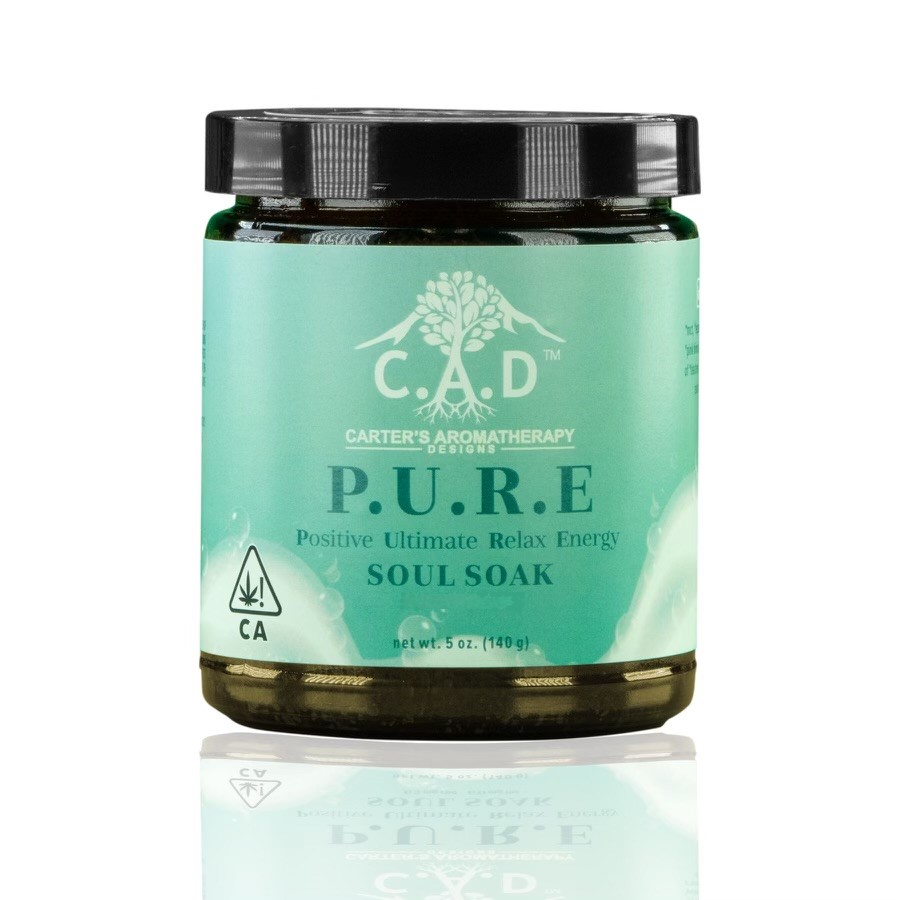 P.U.R.E. SOUL SOAK 1:1 (CBD:THC) BATH SALTS | 85MG CBD | 85MG THC