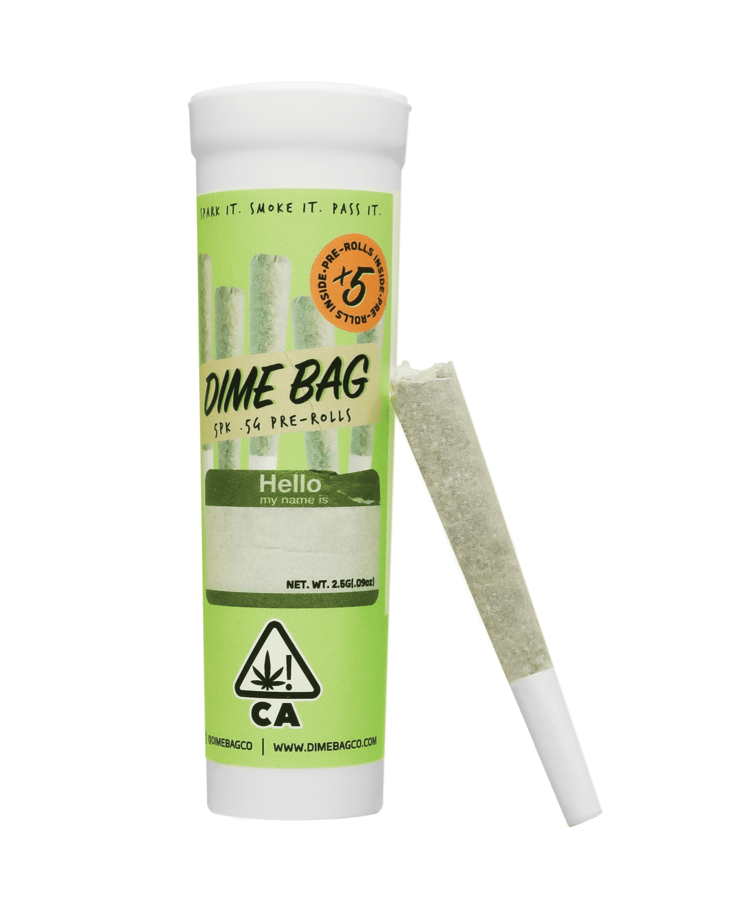 Peaut Butter Mintz 5-Pack Pre-Rolls - 2.5g