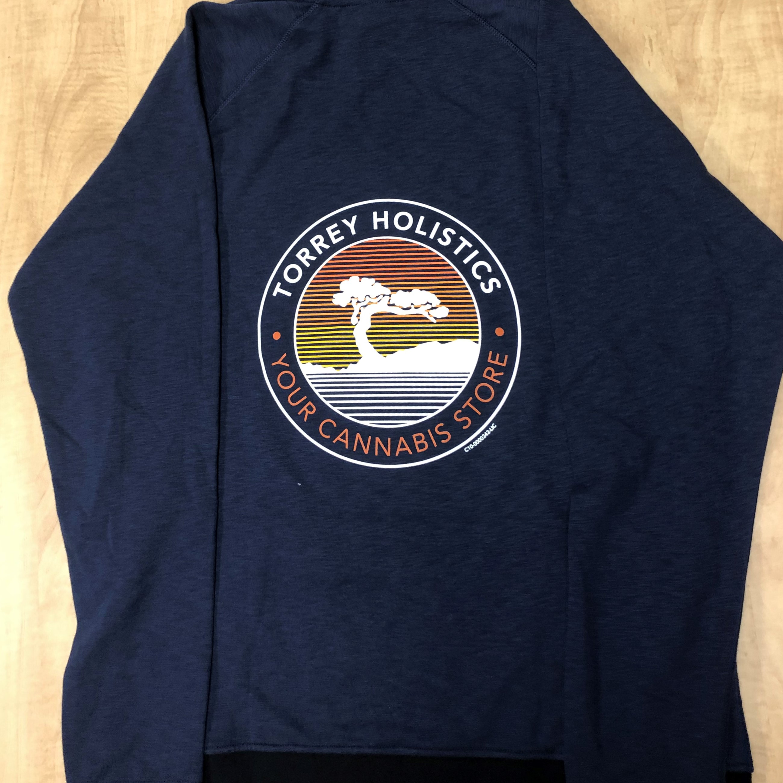 TORREY NAVY PULLOVER HOODIE | XL