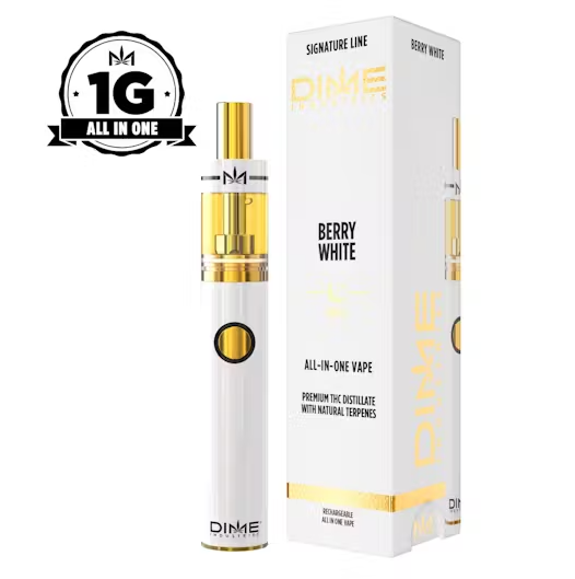 DIME INDUSTRIES - Berry White LR | 1g AIO | Torrey Holistics