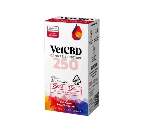 VetCBD 10:1 (CBD:THC) Tincture - 250mg CBD/25mg THC