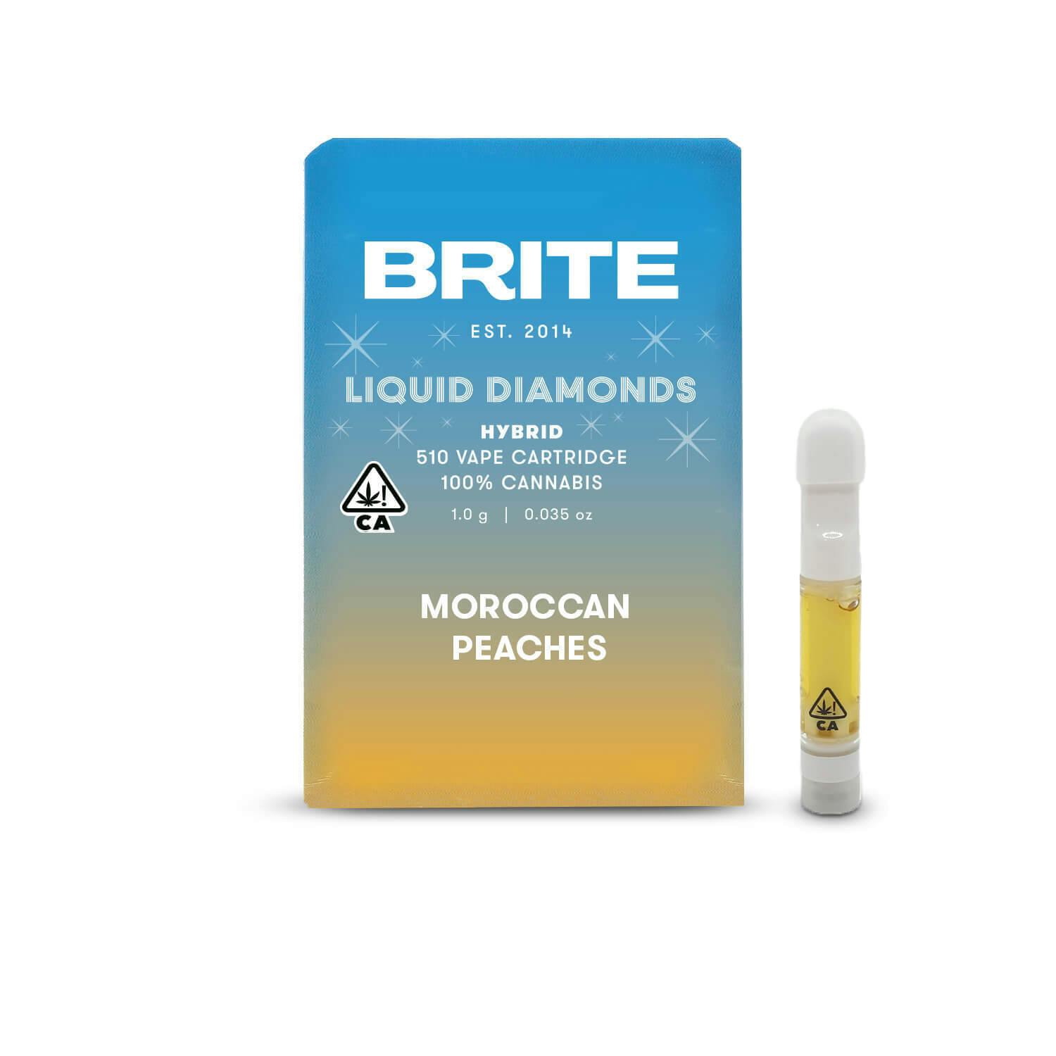Moroccan Peaches Liquid Diamonds Cartridge - 1g