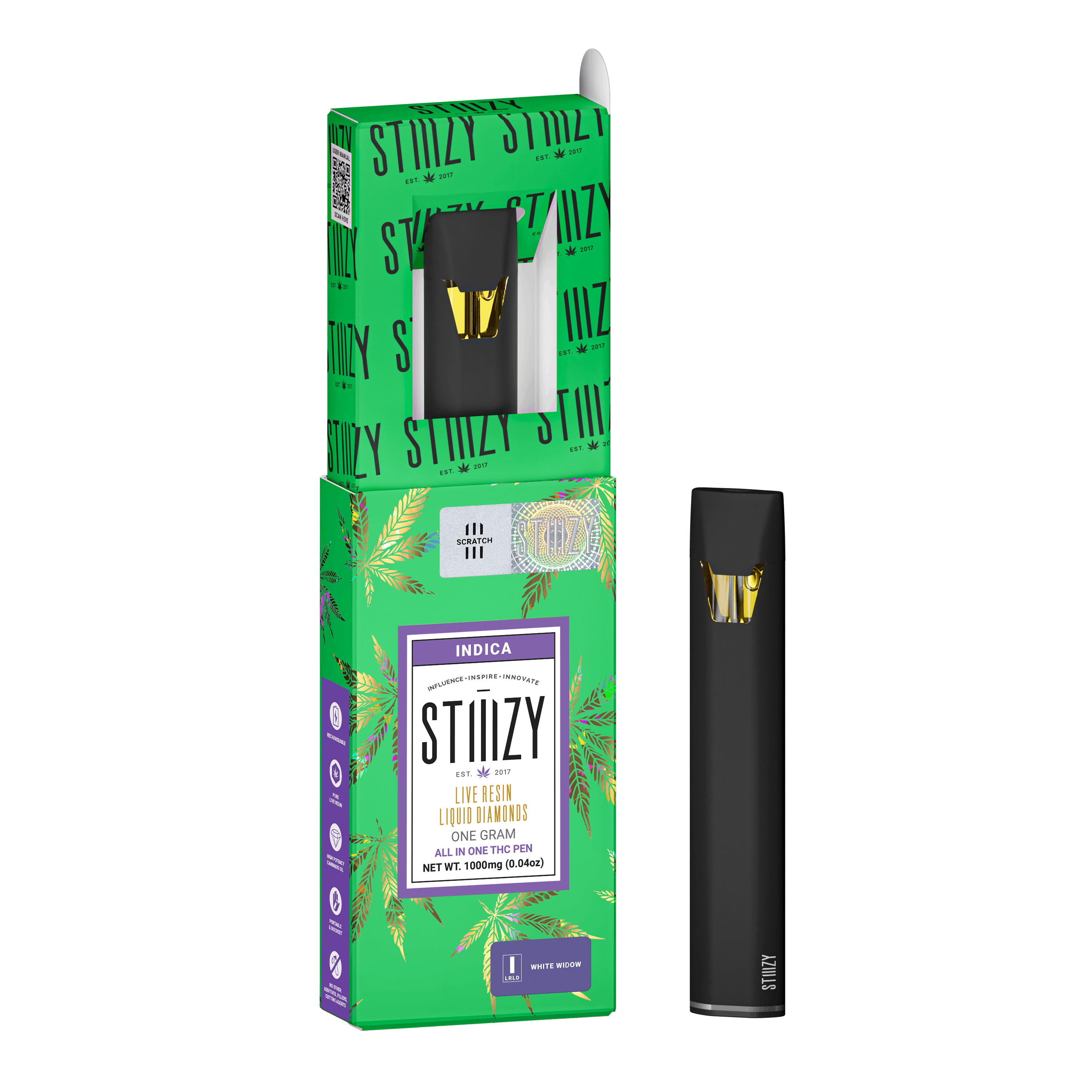 WHITE WIDOW LIVE RESIN ALL-IN-ONE - 1G