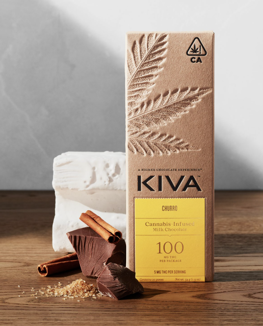 CHURRO MILK CHOCOLATE BAR - 100MG