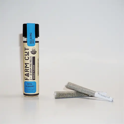 Royal Blueberry 1:1 (CBD:THC) 2-Pack Pre-Rolls