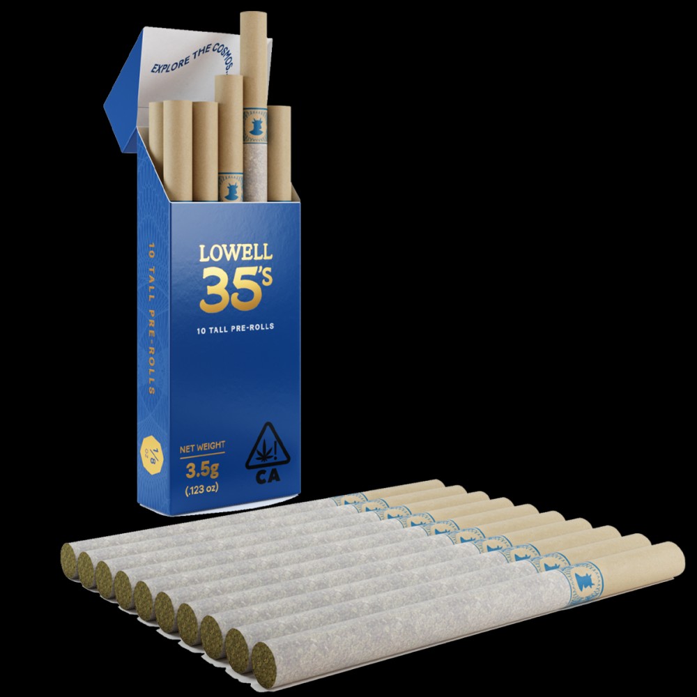 LOWELL HERB CO. 35'S DREAMWEAVER FLOWER PREROLL PACK 3.5 G (10-PACK)
