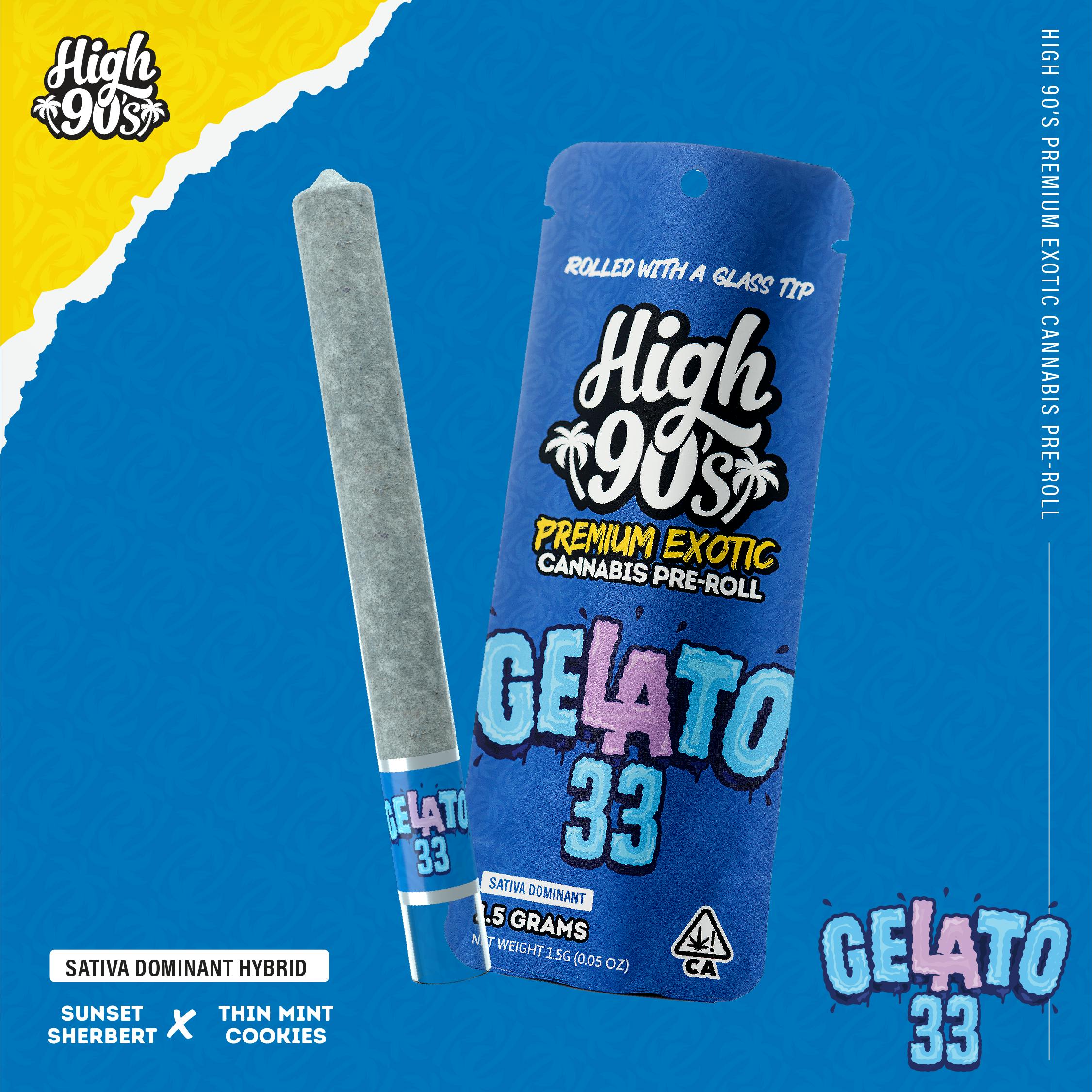 GELATO 33 PRE-ROLL | 1.5G