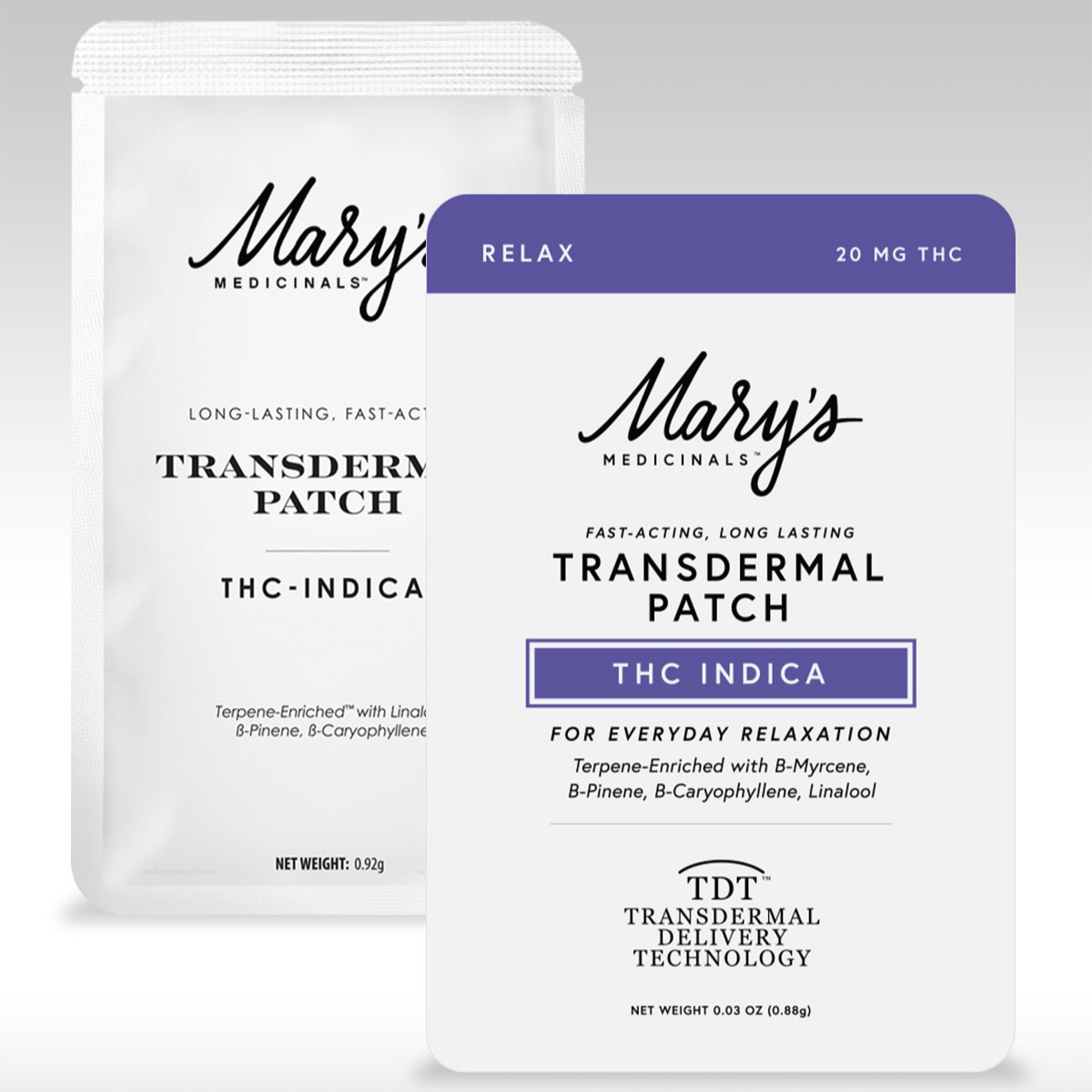 Indica Relax Transdermal Patch - 20mg