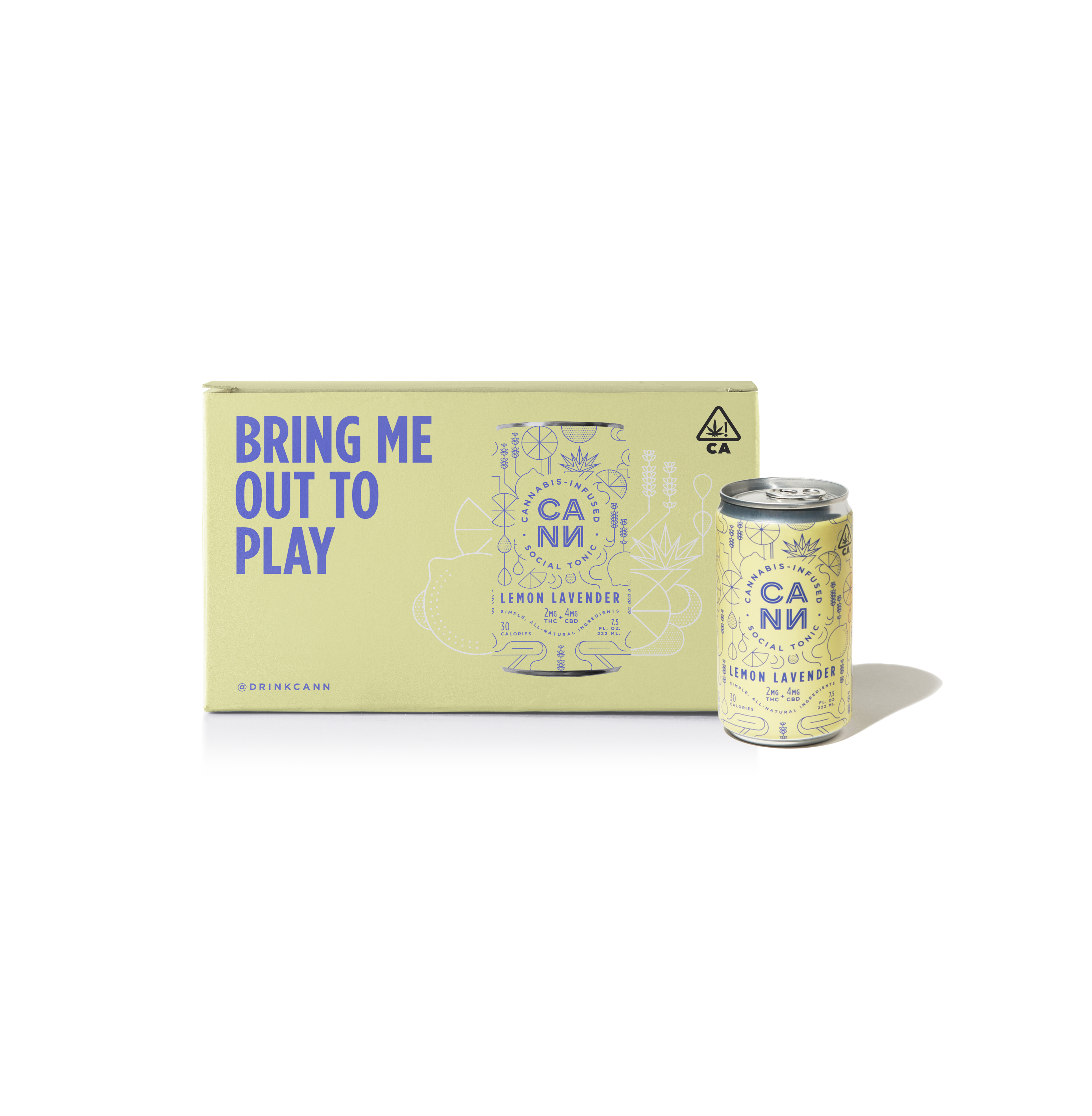 LEMON LAVENDER TONIC - 6-PACK