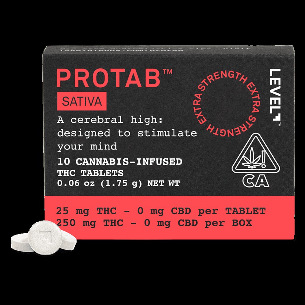 LEVEL SATIVA PROTAB TABLET 250 MG (10-PACK)
