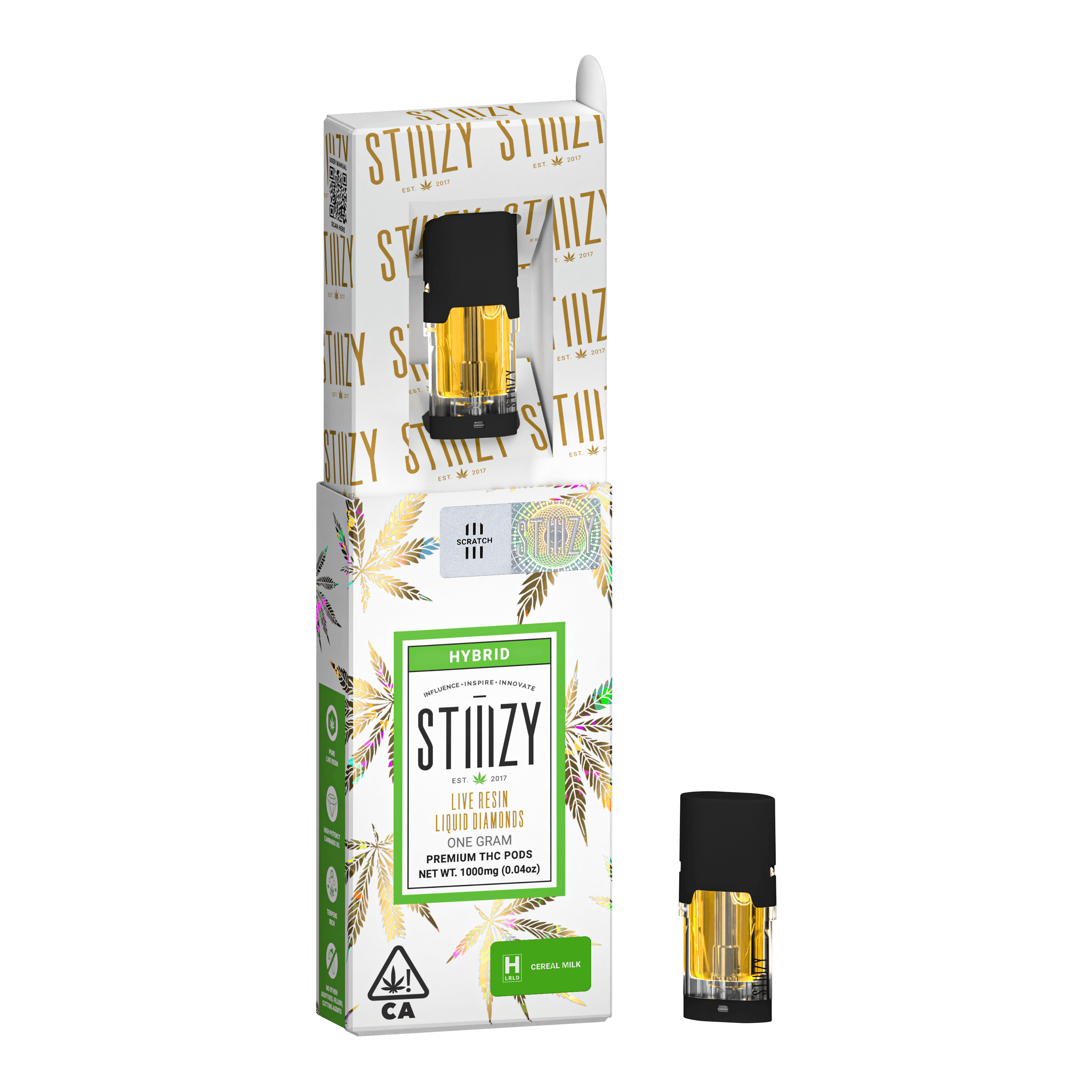 Cereal Milk Live Resin Liquid Diamonds STIIIZY Pod - 1g
