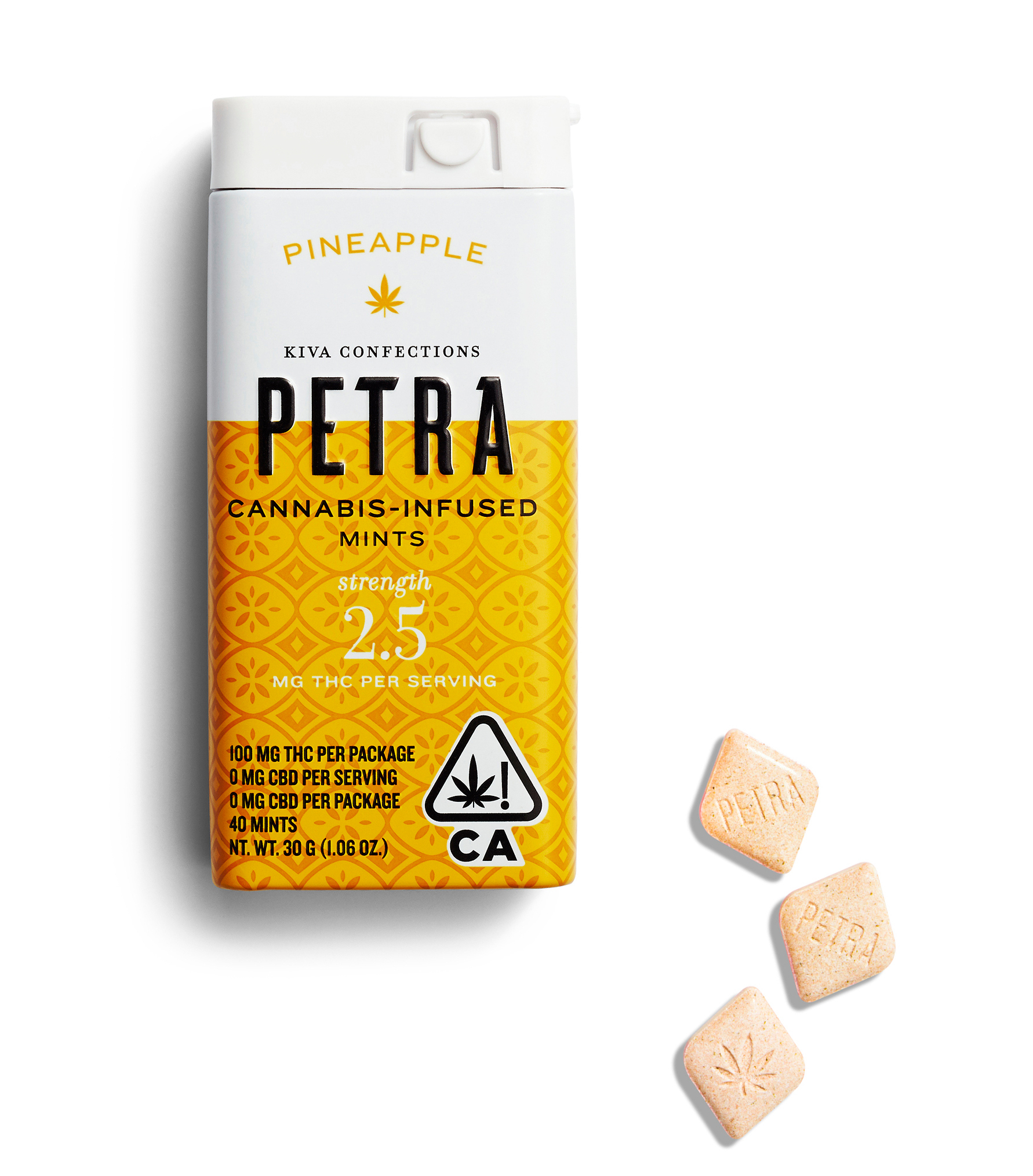 PETRA PINEAPPLE MINTS 100 MG (40-PACK)