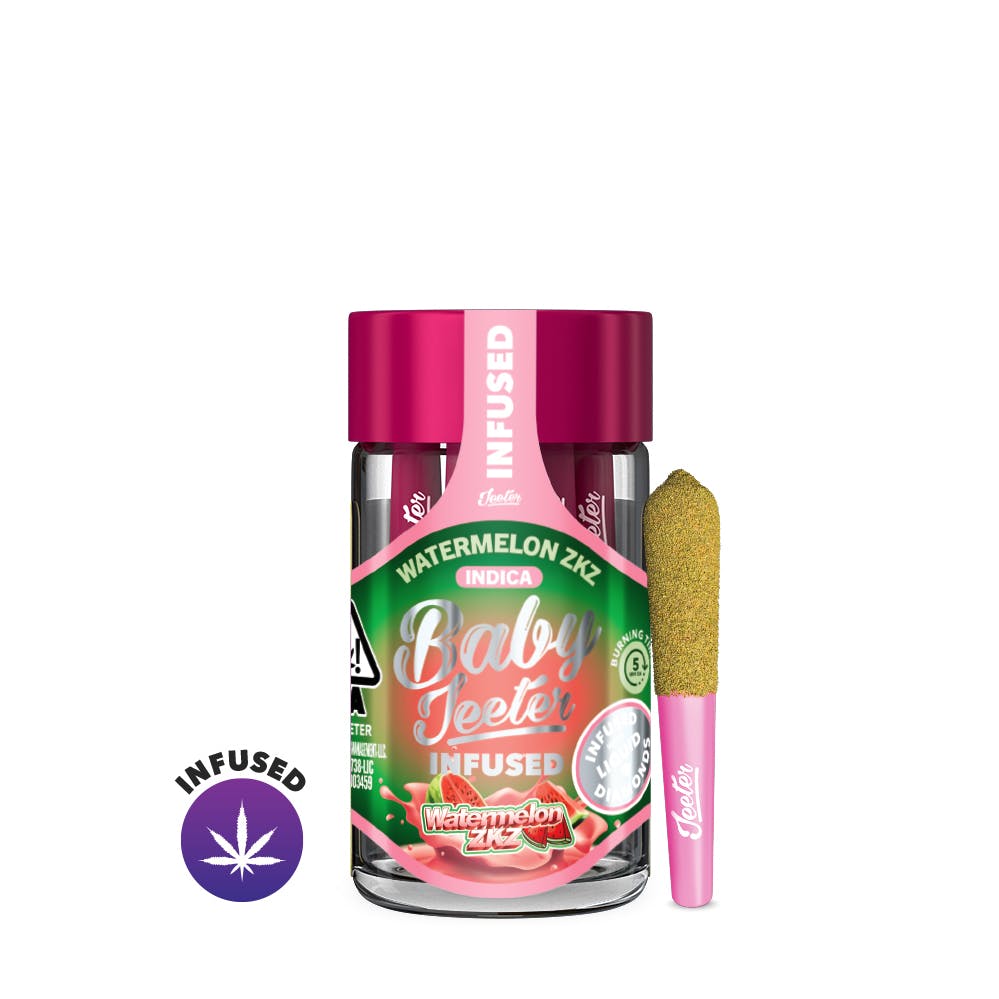 Watermelon ZKZ Infused 5-Pack Pre-Rolls