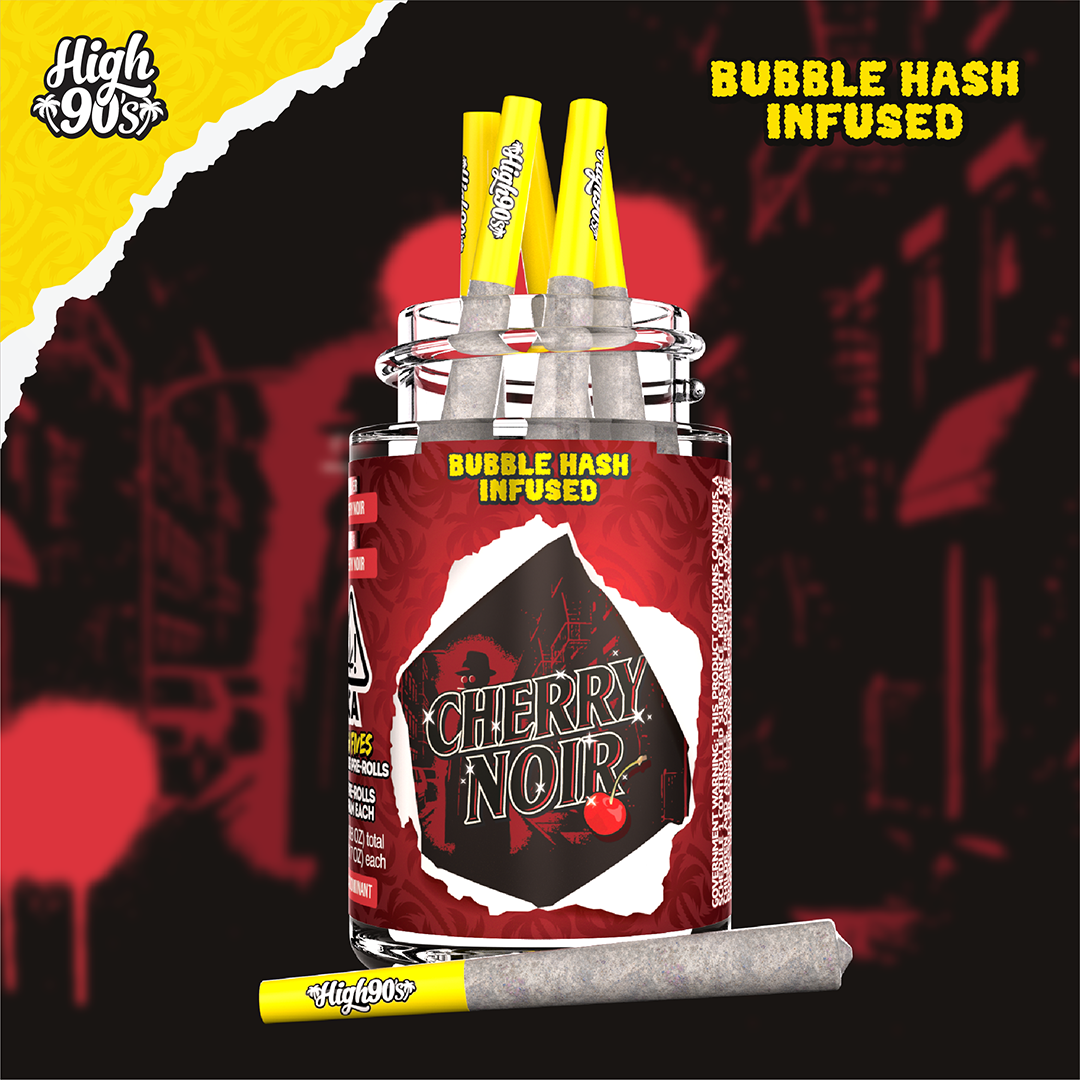 High 90's: Cherry Noir Bubble