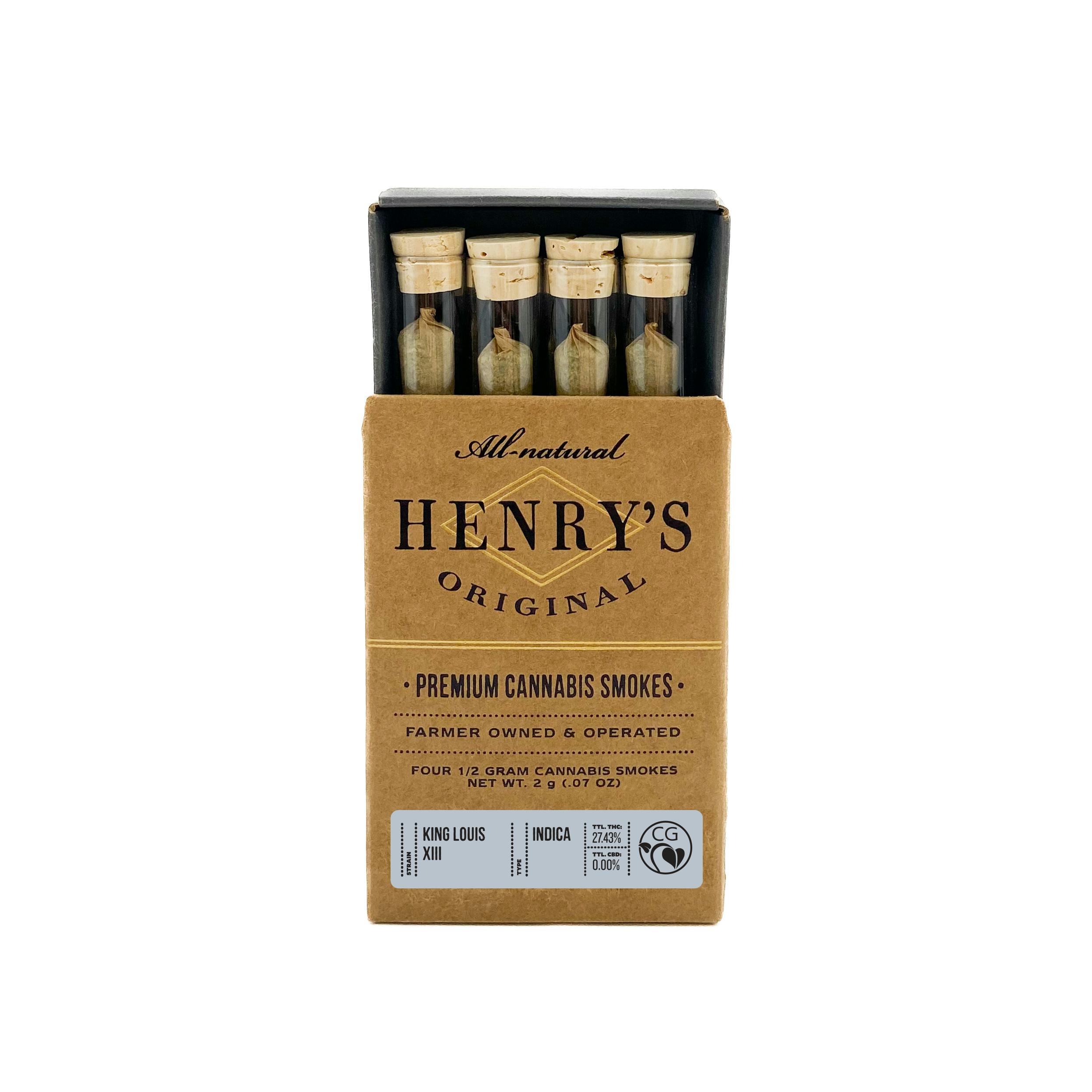 KING LOUIS XIII Y2K 4-PACK PRE-ROLLS