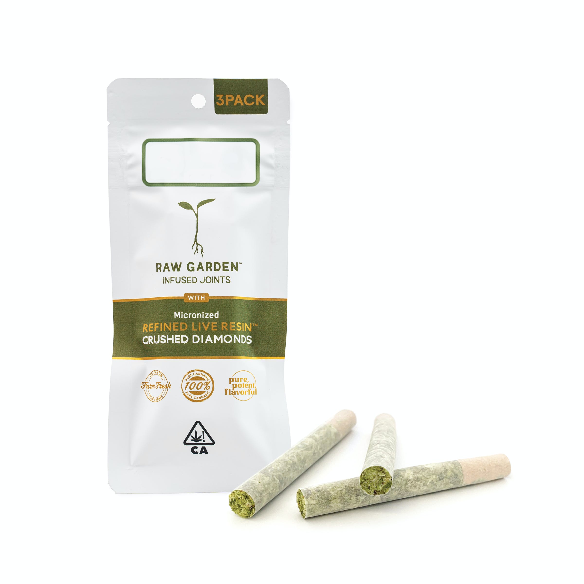 24k Magic 3-Pack Infused Pre-Rolls - 1.75g