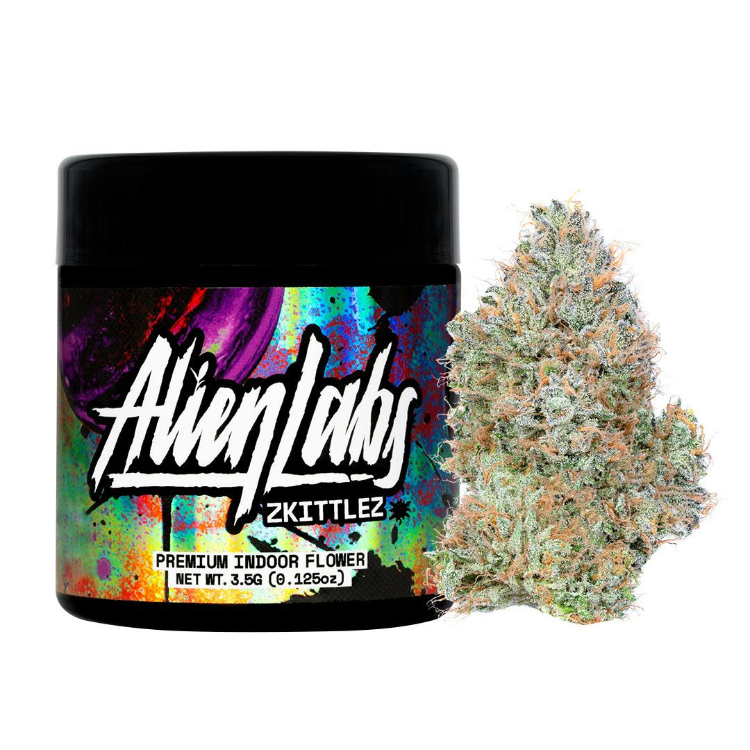 ALIEN LABS - Lemon Cherry Gelato x Zkittlez - 3.5g | Oxnard Holistics