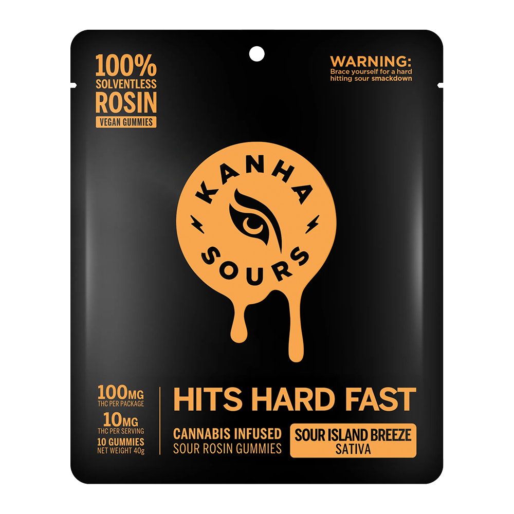 KANHA — SOUR ISLAND BREEZE - 100MG (10-PACK)