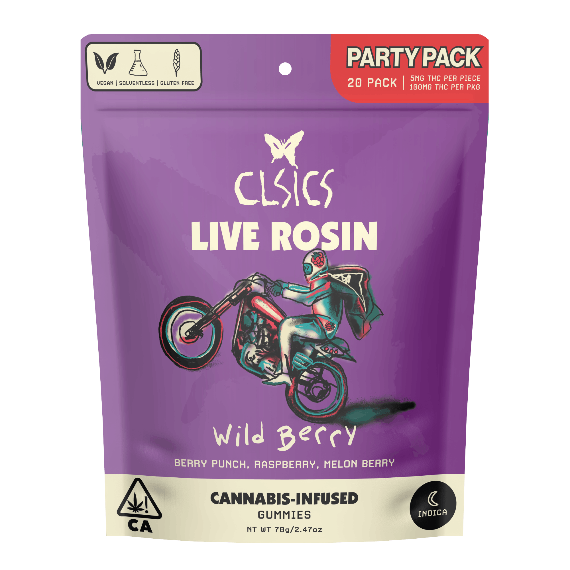 WILD BERRY GUMMIES | 100MG