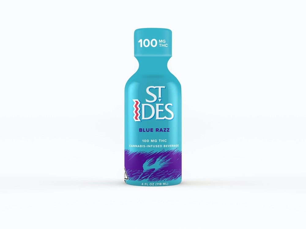 ST. IDES BLUE RAZZ SHOT 100 MG