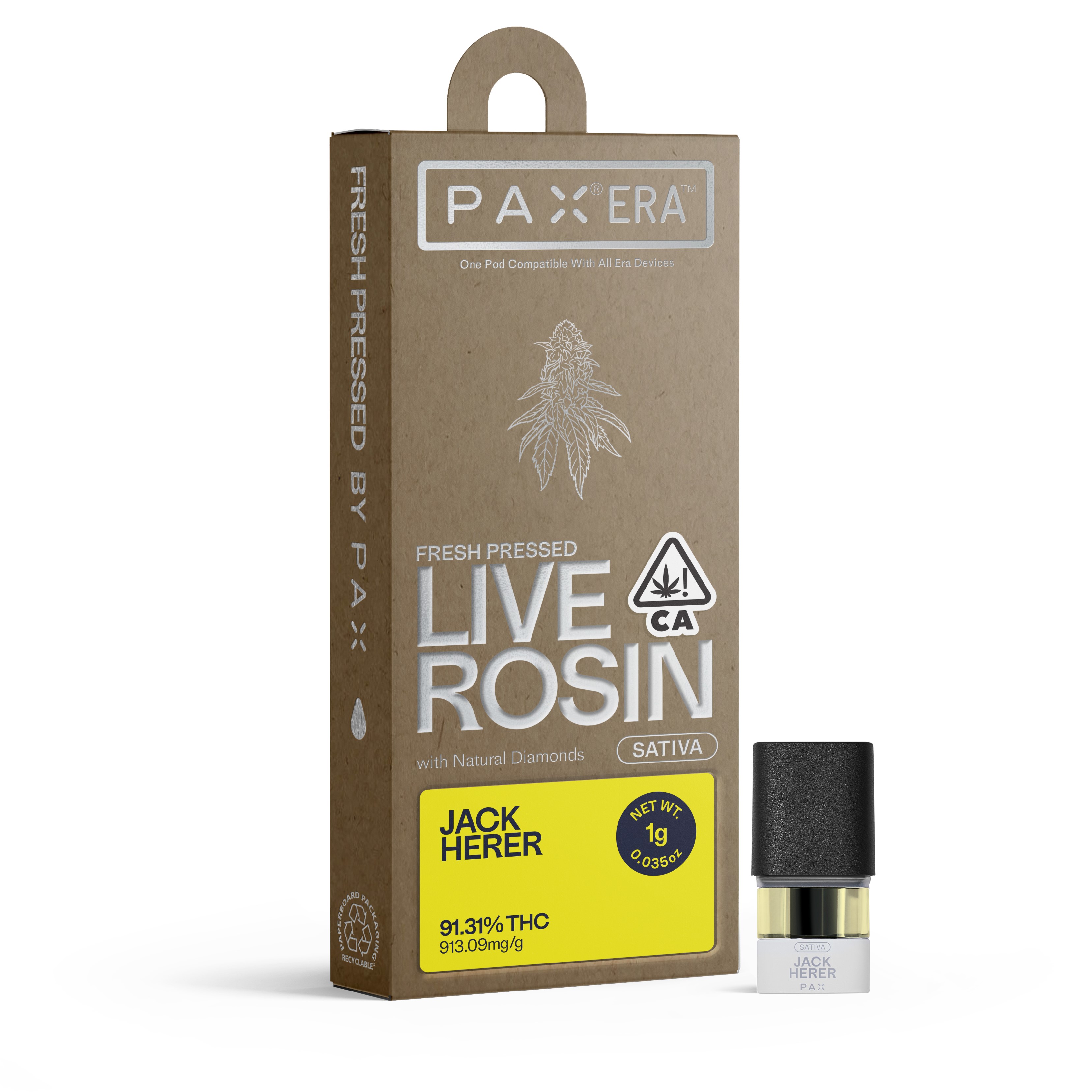 PAX - JACK HERER LIVE ROSIN PAX POD | 1G | Oxnard Holistics