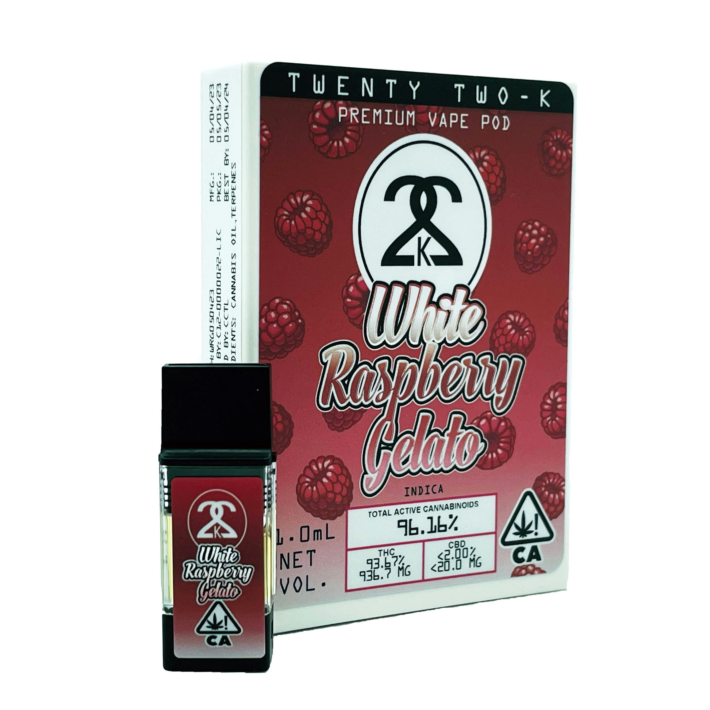 22k — White Raspberry Gelato