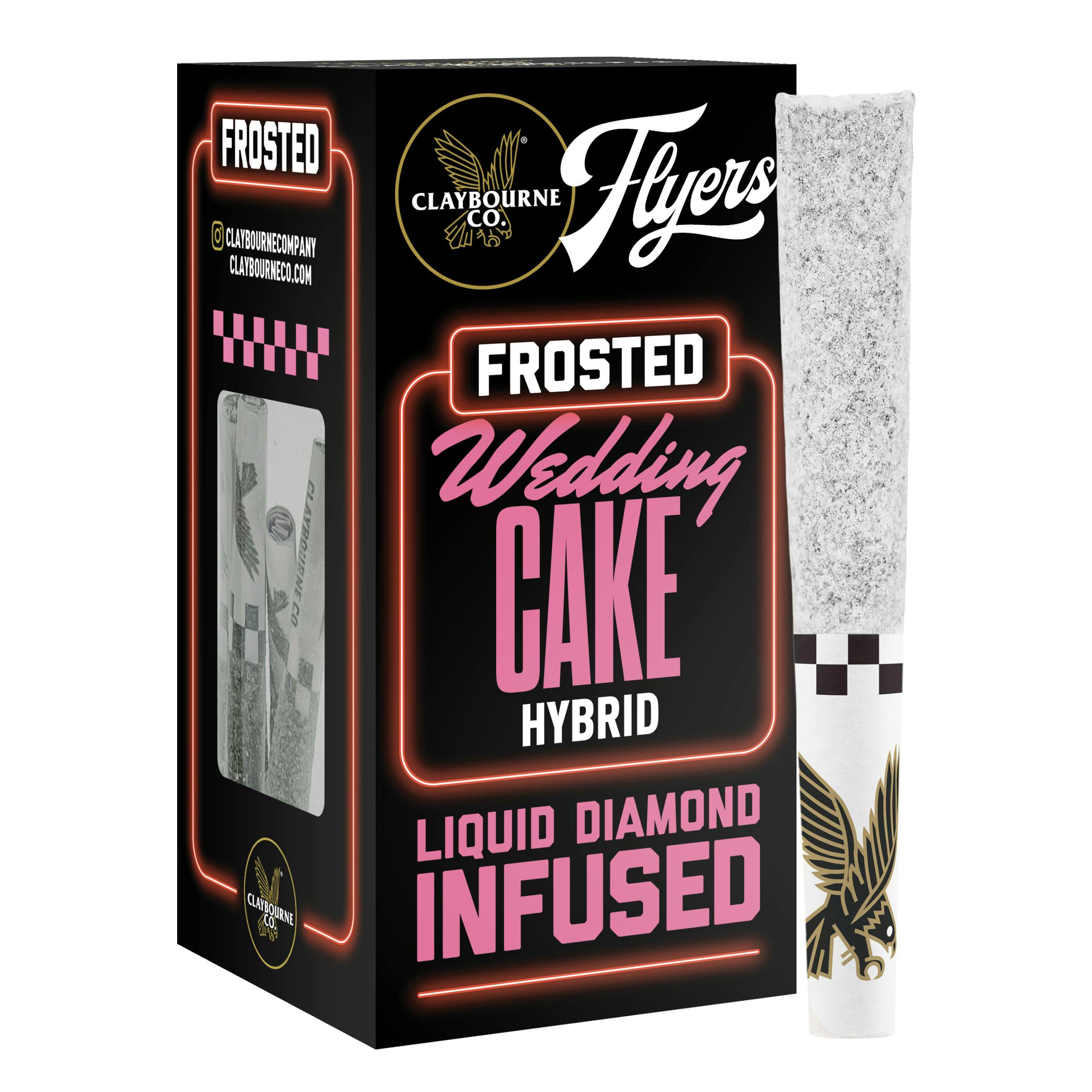 Wedding Cake | Frosted Flyers - 2.5g (5-Pack)